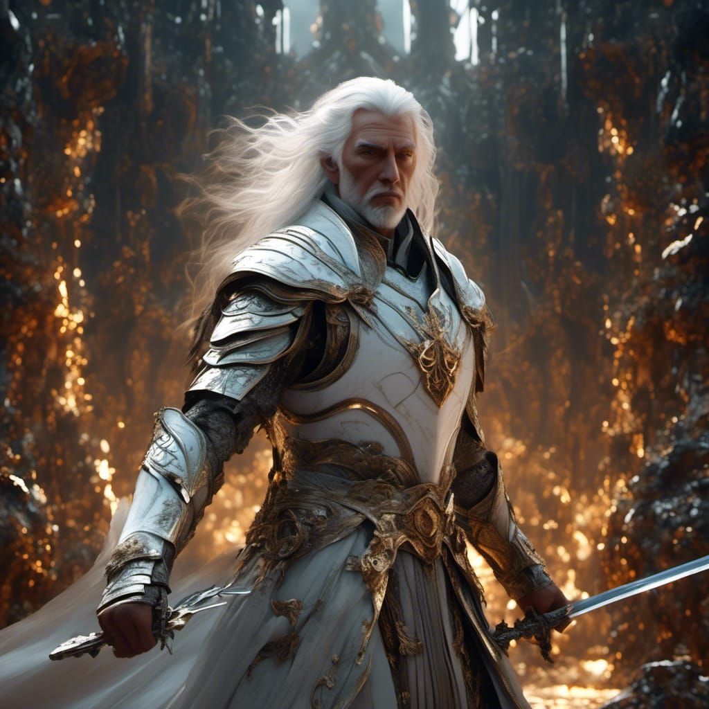 <lora:Dreamshaper:1.0> Hero has aged