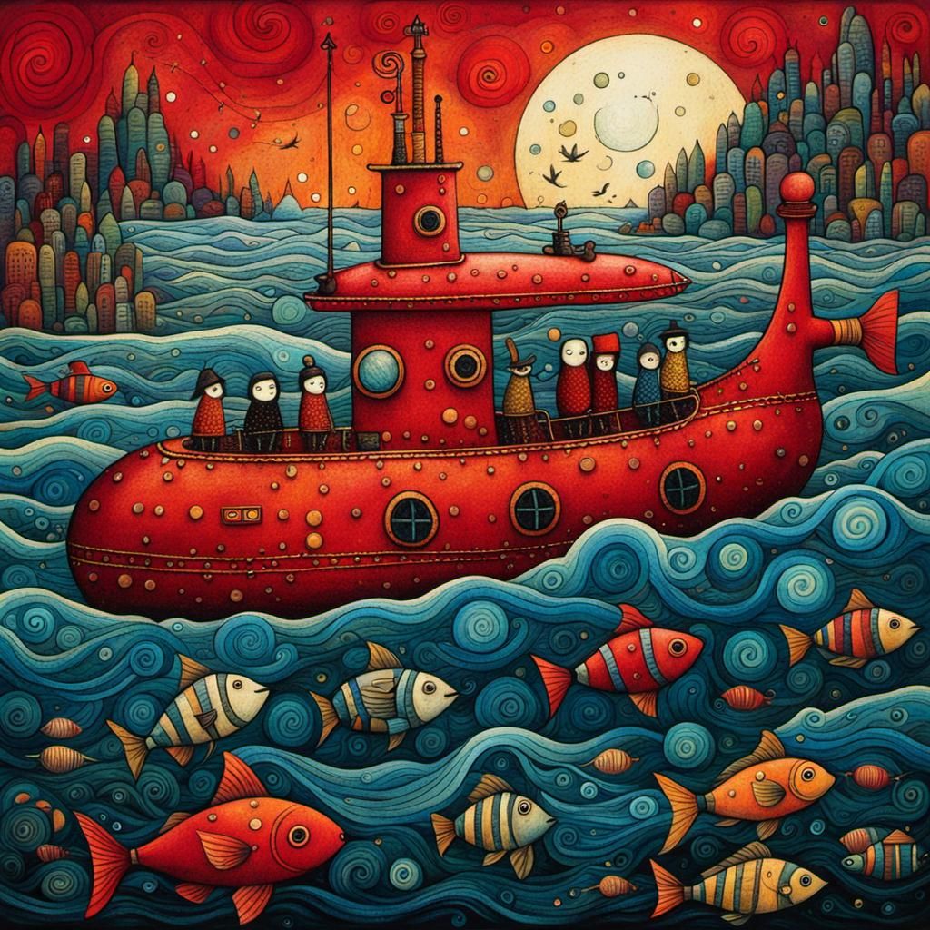 The Big Red Submarine