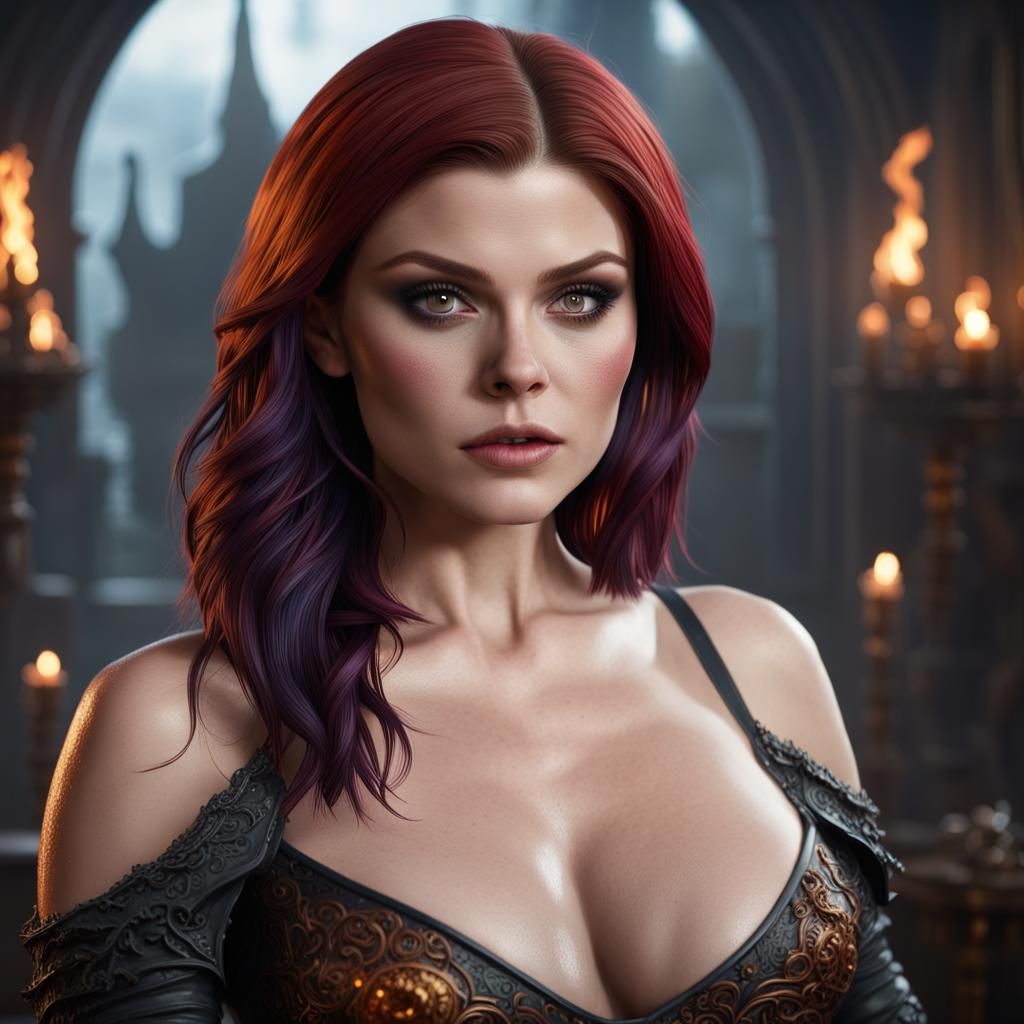 Detailed Face Morph in a Fantastical Style