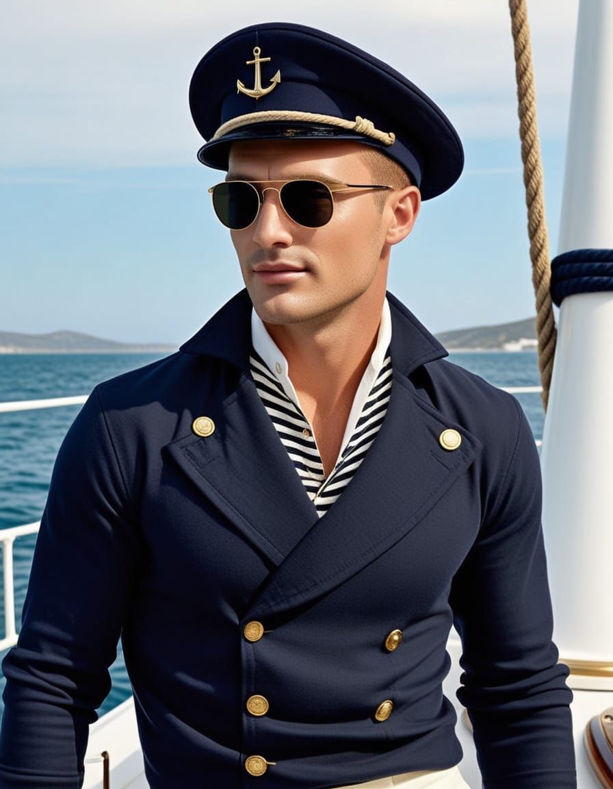 Captain Beau Mariner: Fashion Influencer with Nautical Style