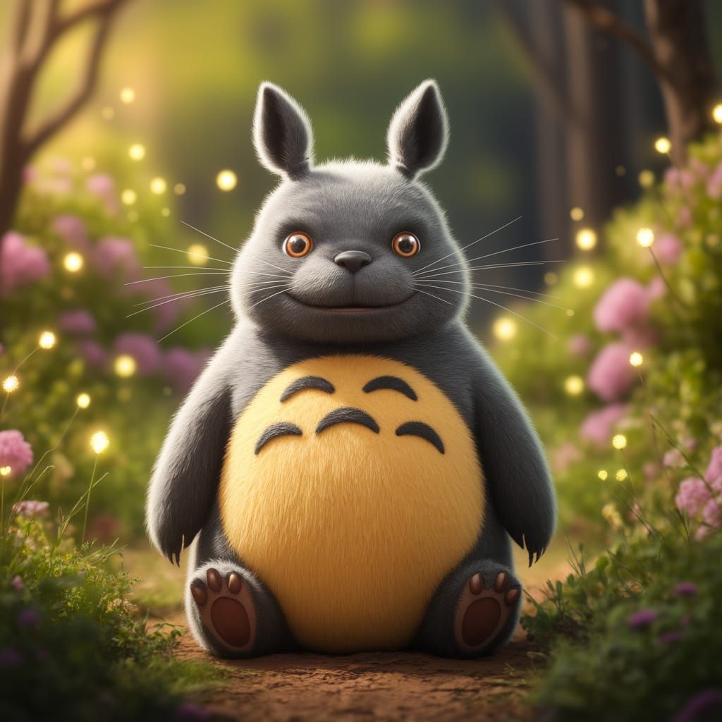 Surreal Forest Creature Embodies Whimsical Wonder