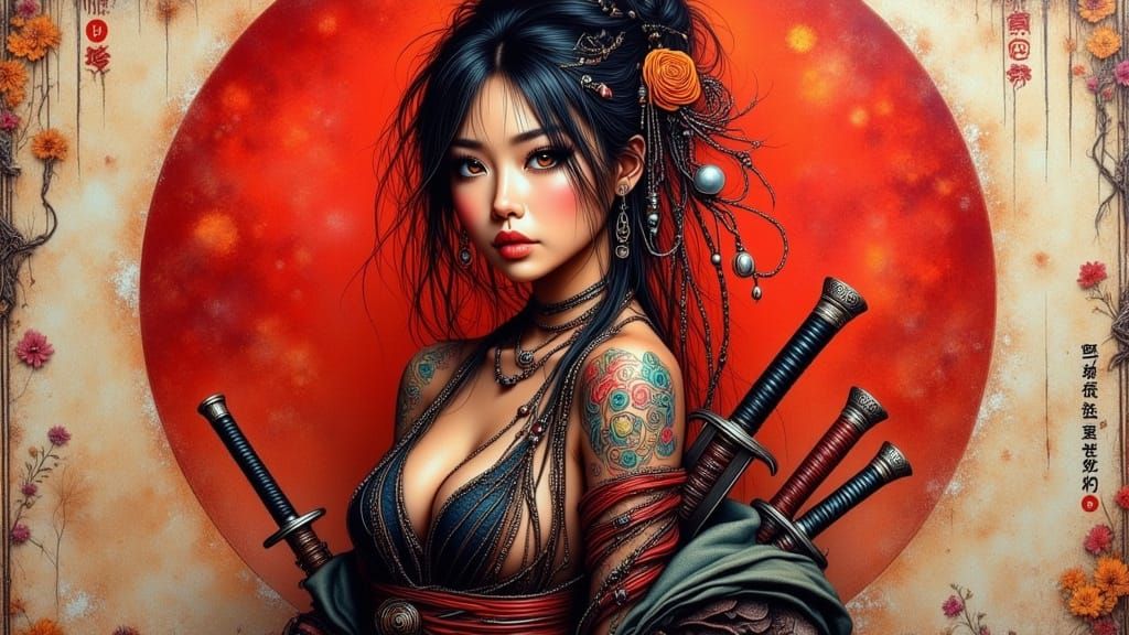 Asian Ninja Gal 12