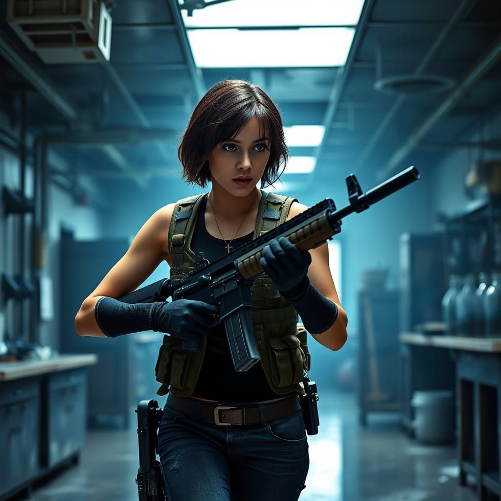 Doomsday female warrior