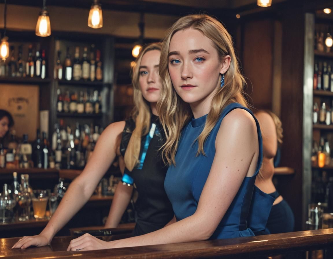 Saoirse Ronan as Elf in Bar: Professional Photo