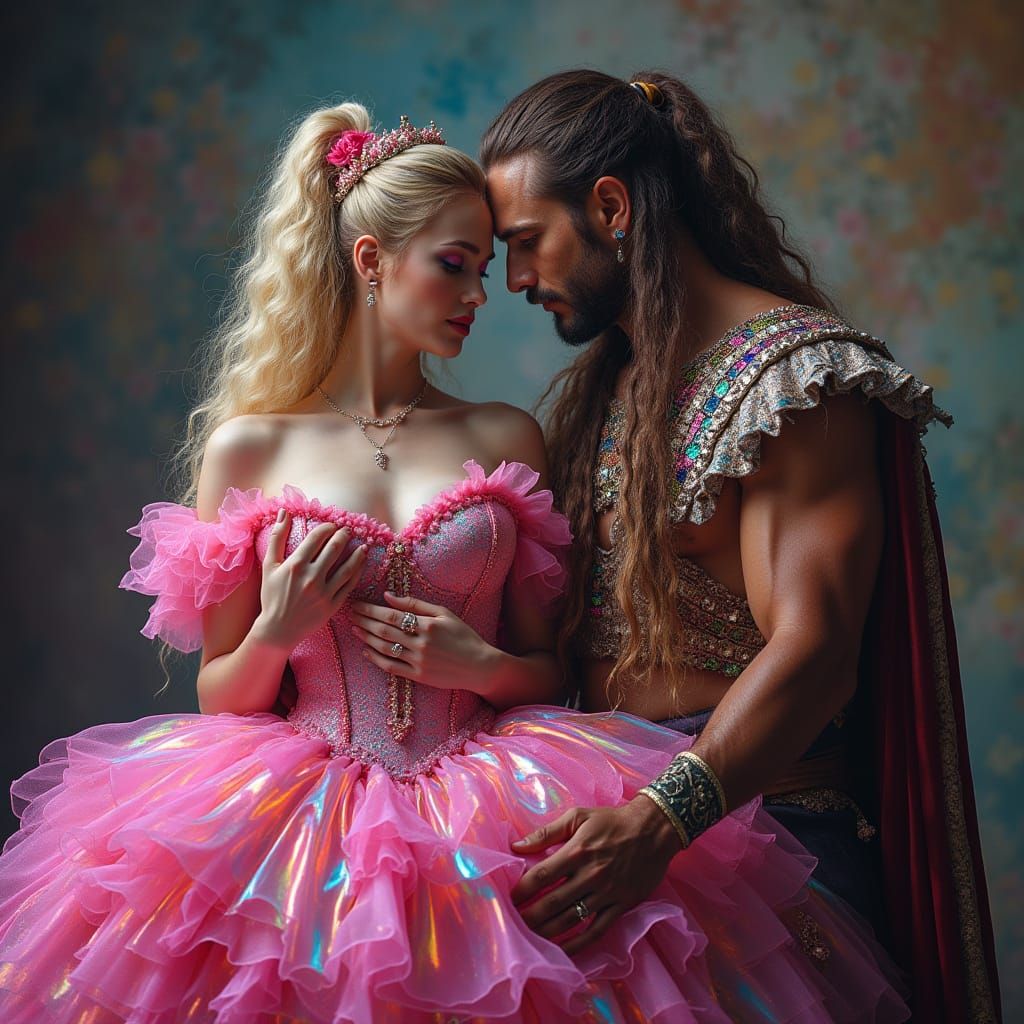 Dark Highland King Captures Unwilling Bride in Vibrant, Hype...