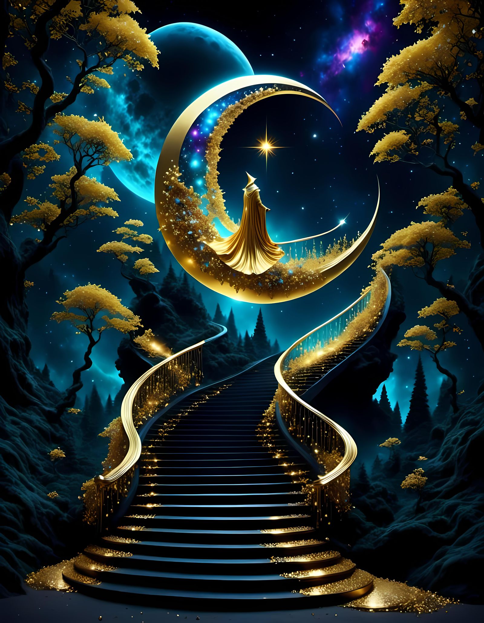 Staircase to the Dream Wizard