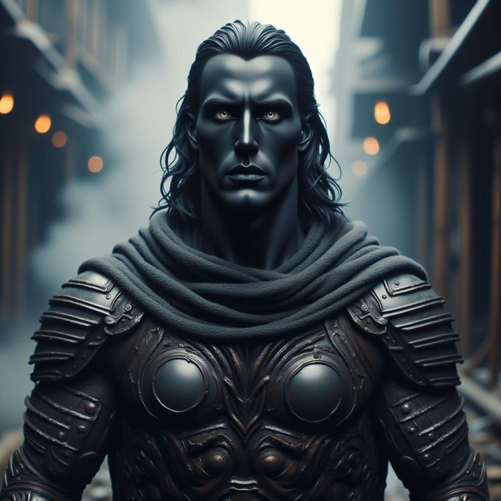 Dark Fantasy Worldscapes in Grimdark Style