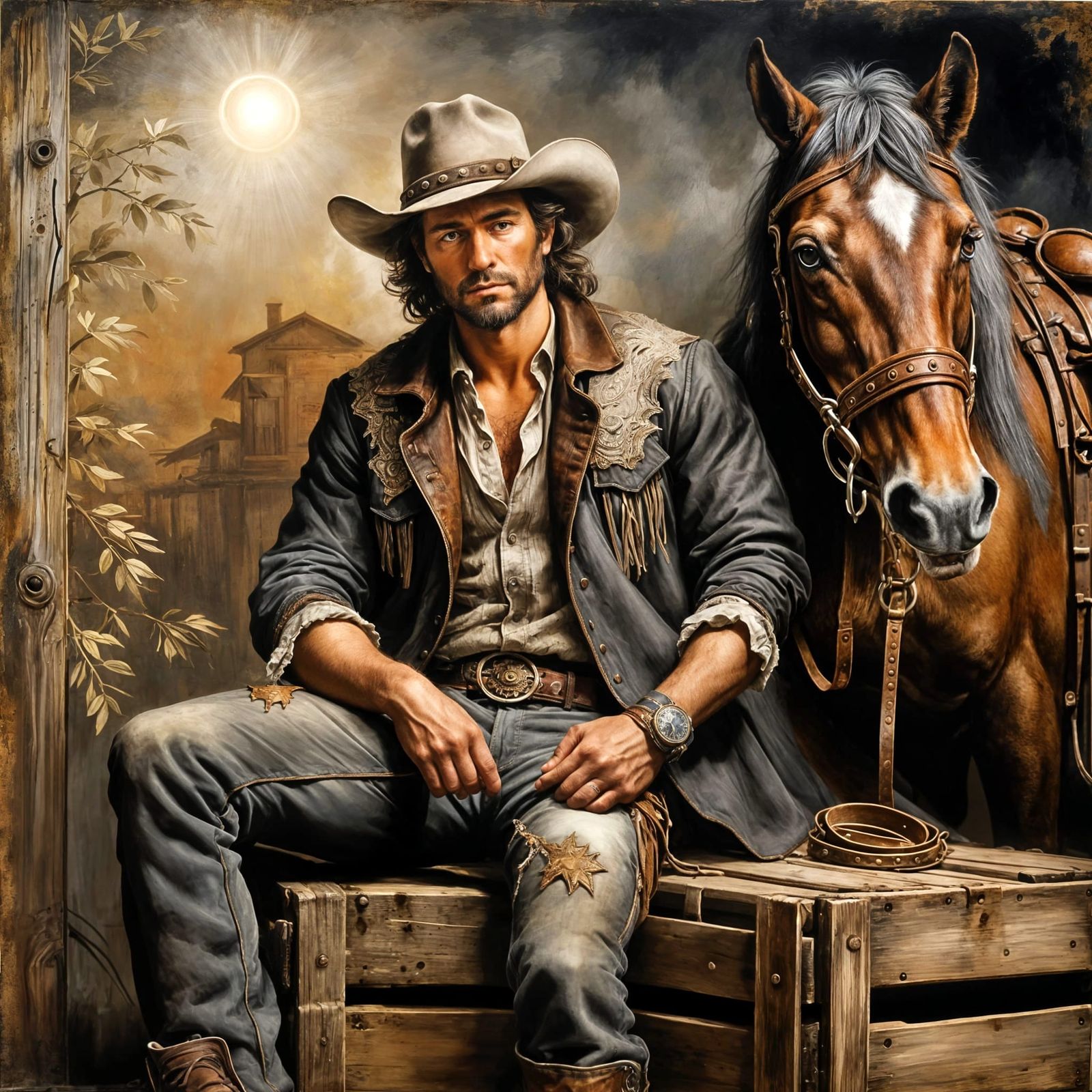 Cowboy Life Portrait