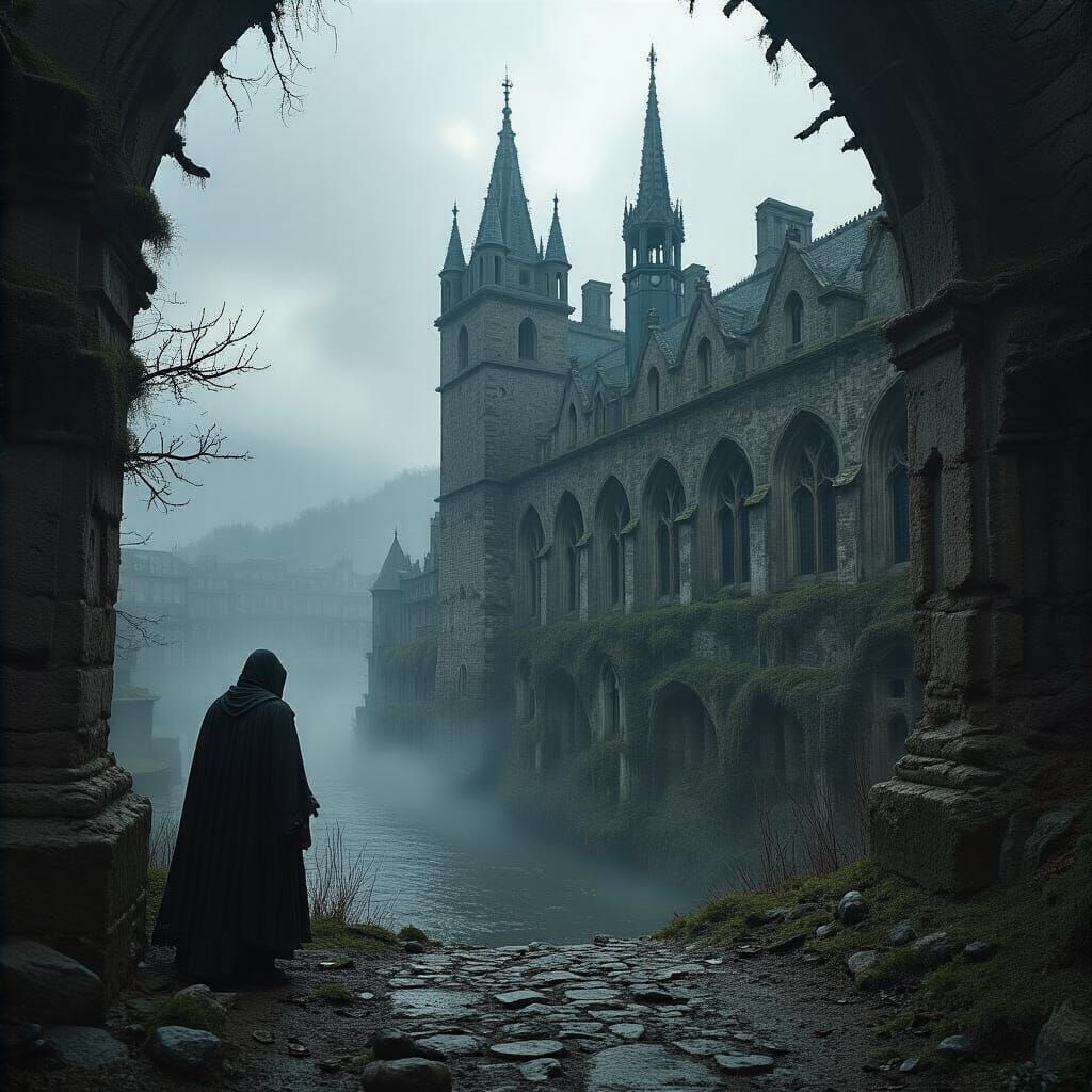 Hyperrealistic Grimdark Image with Intricate Details