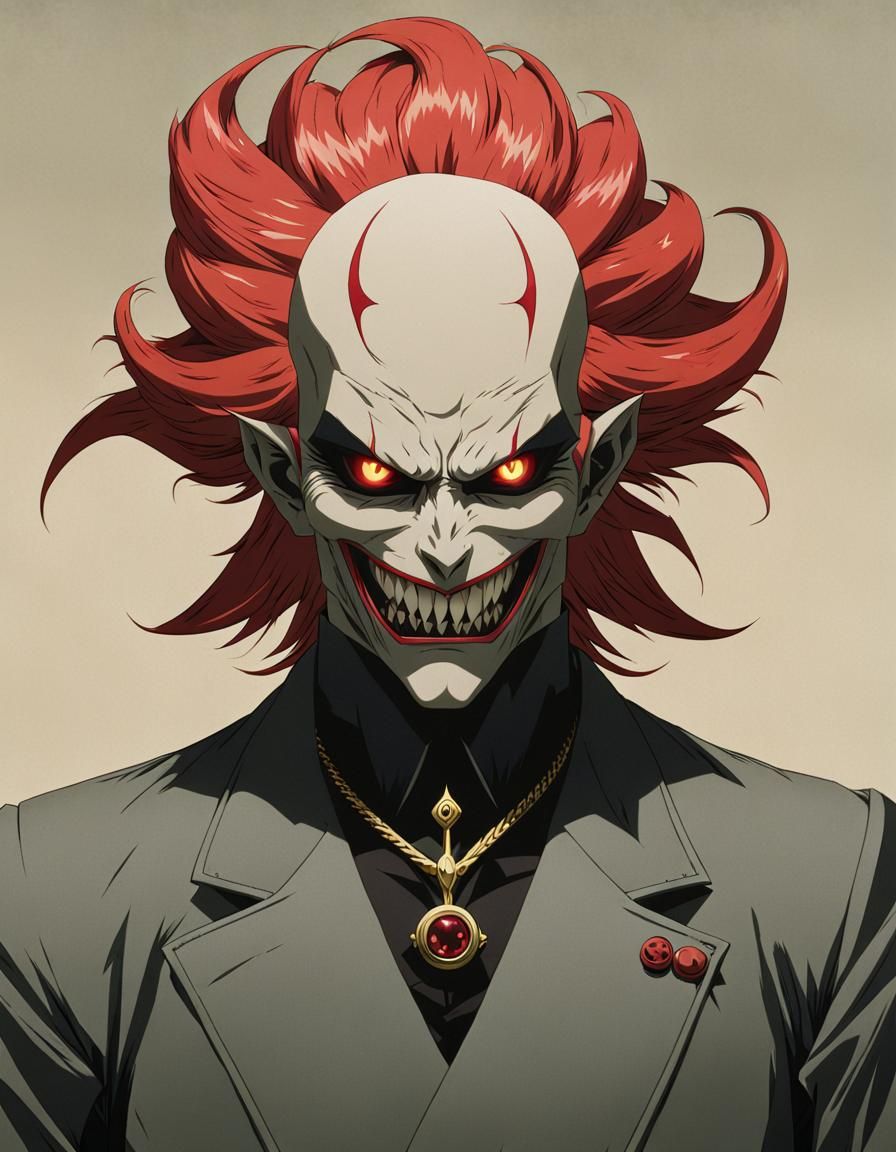 Anime Style Malevolent Character Rendering