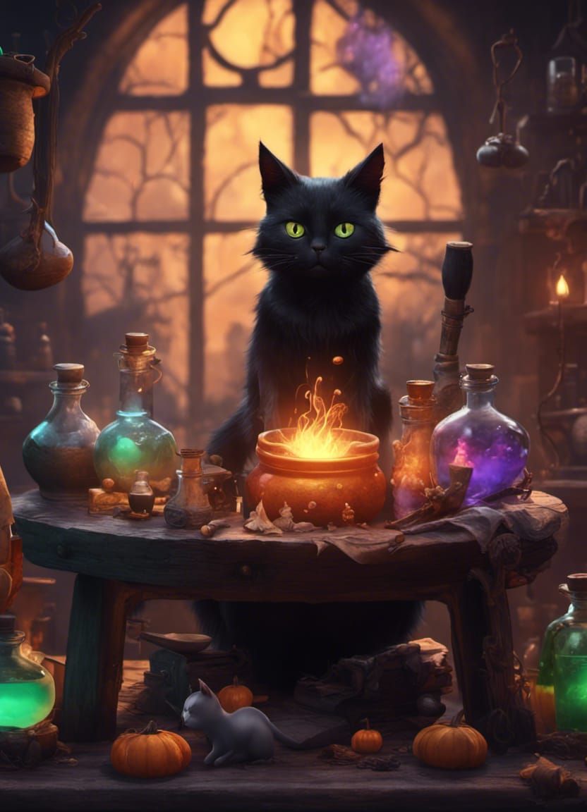 Katy the Kitty Witch