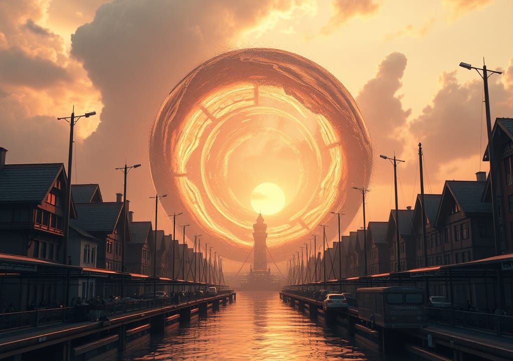 Exoplanet Gravity Anomaly in Fantasy Harbor District