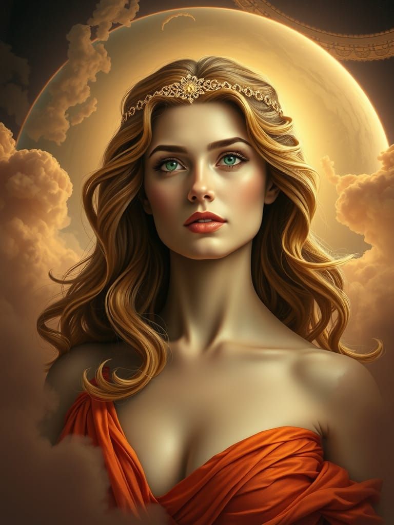 Regal Goddess of the Desert Planet