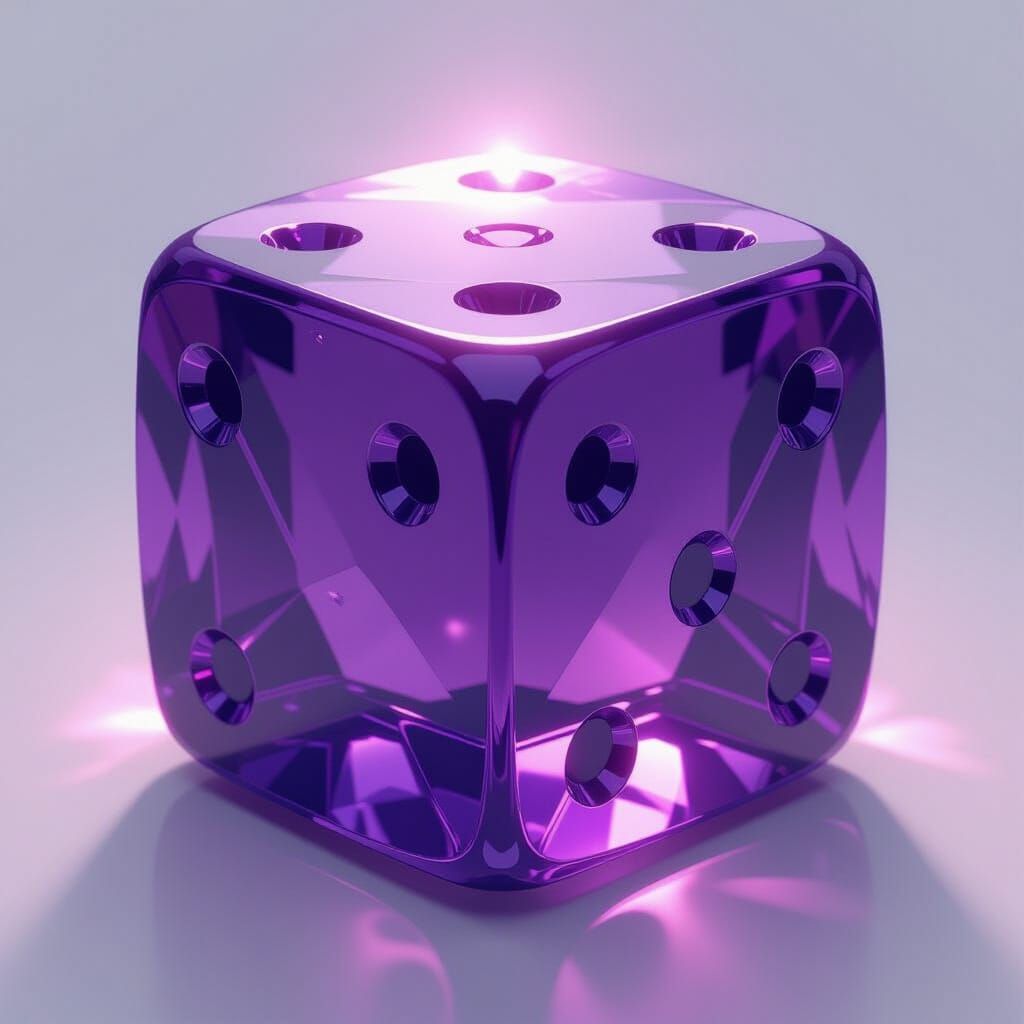 Amethyst Dice in Anime Style