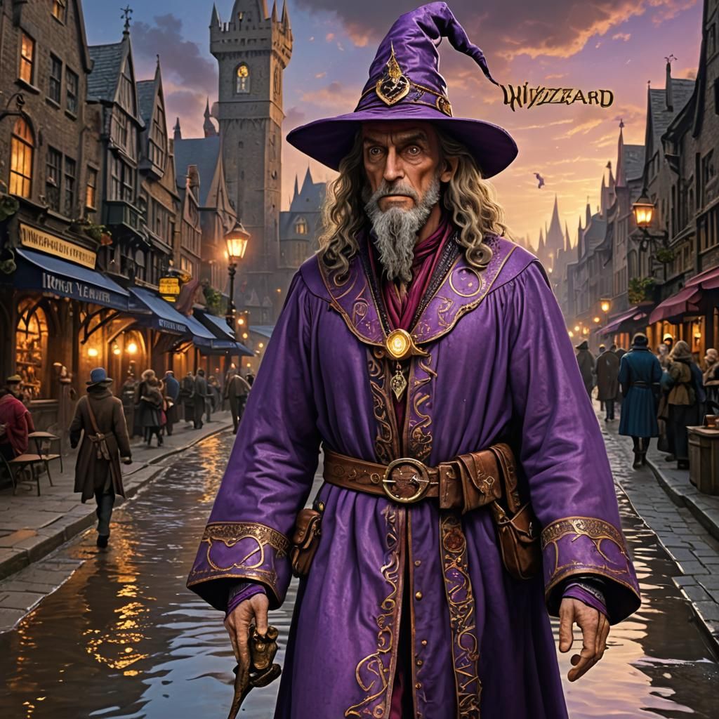 Rincewind in Ankh-Morpork Photograph