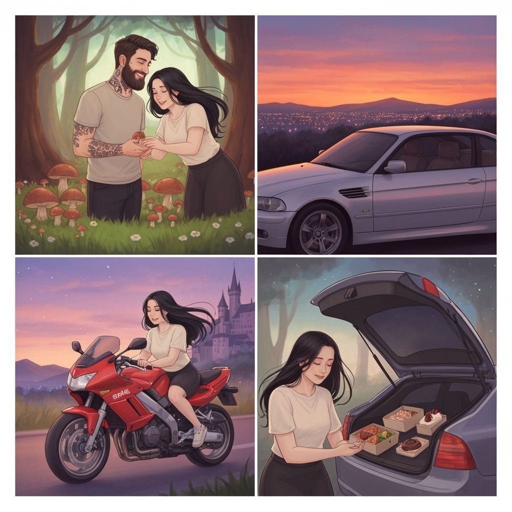 Romantic Fairytale Scenes in Ethereal Style