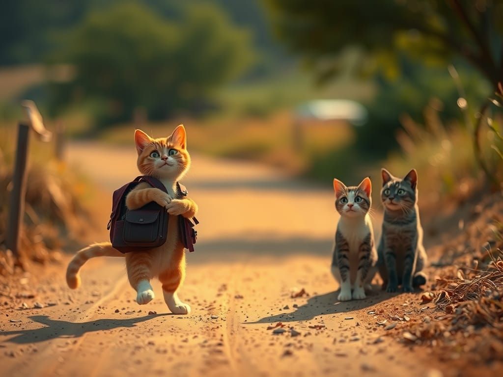 Happy Cat's Countryside Adventure