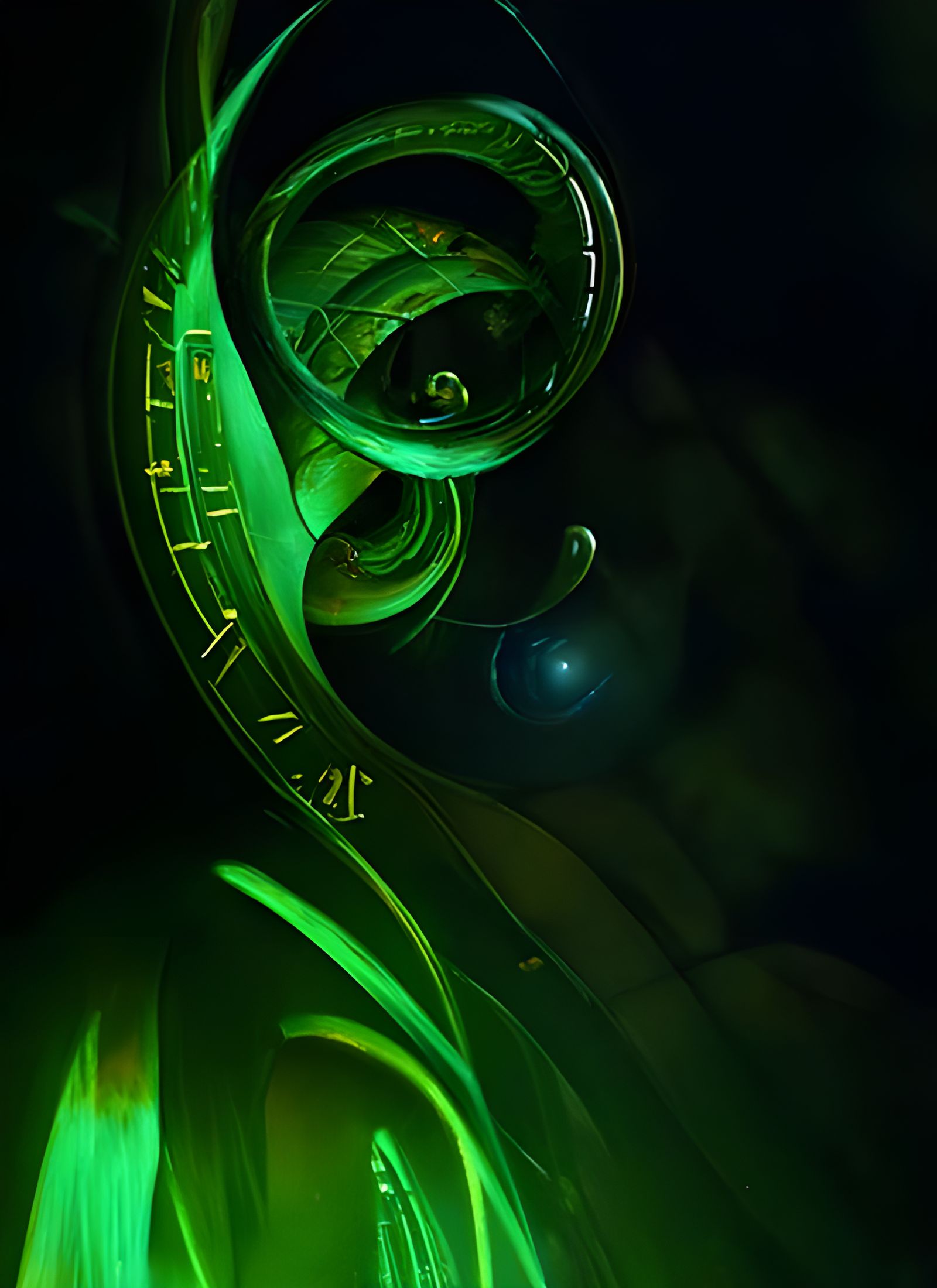 Spiralling Cosmic Clock Reveals Time Travel