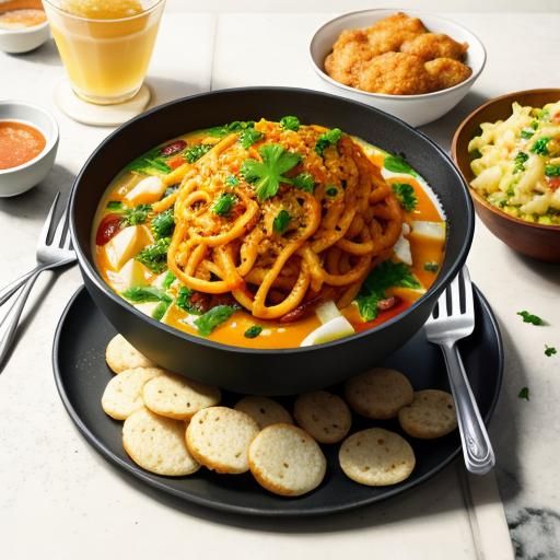 Colorful Food Display