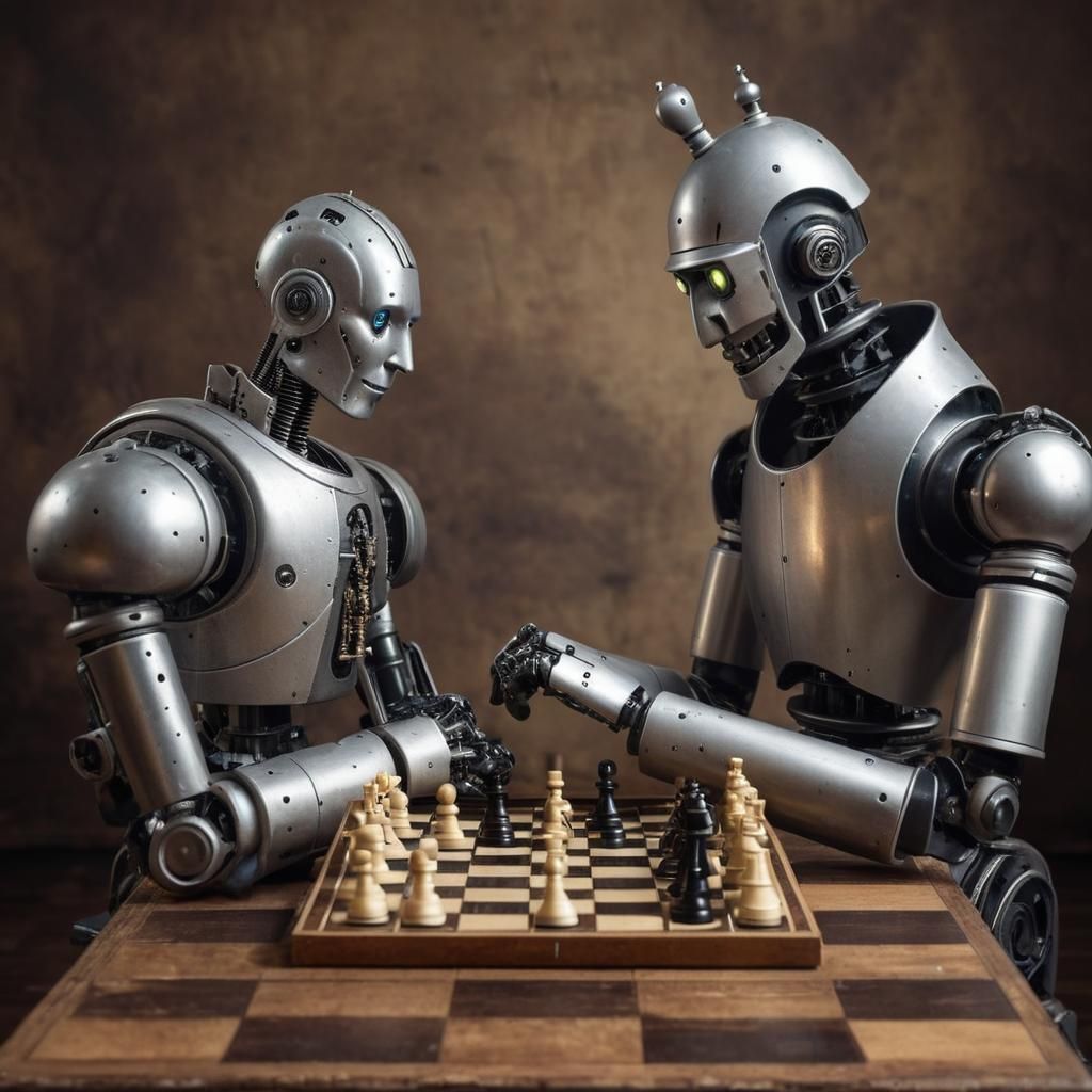 Robot Plays Chess Against Russian Master