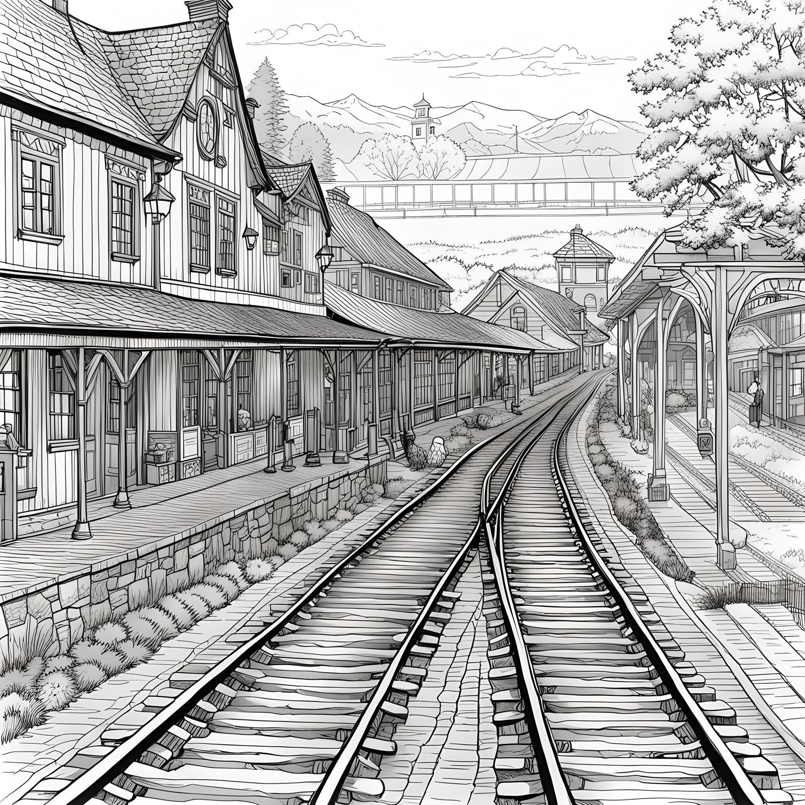 German Train Village I