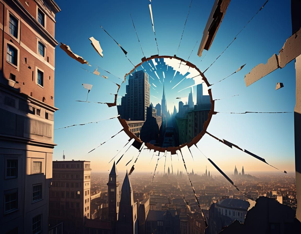 Surreal Cityscape Photograph Reveals Futuristic World