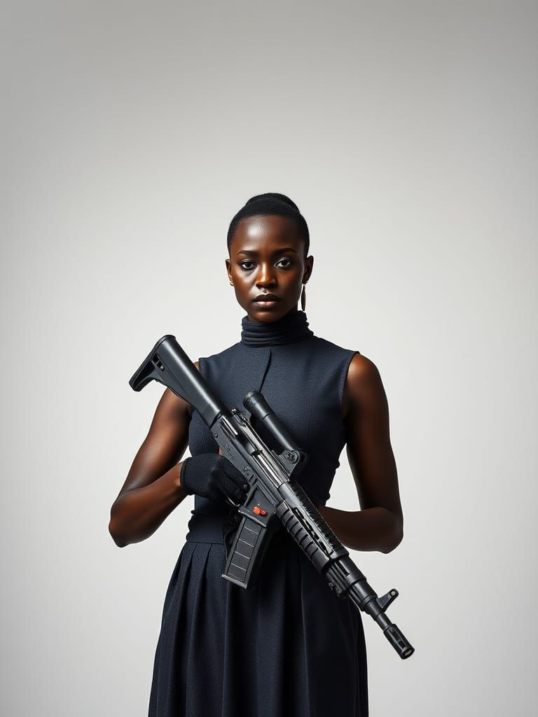 African Women: Braque-Inspired Minimalist Retroism