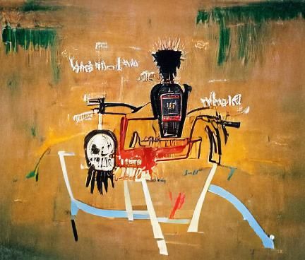 Neo-Expressionist Interpretation of Riding With Death