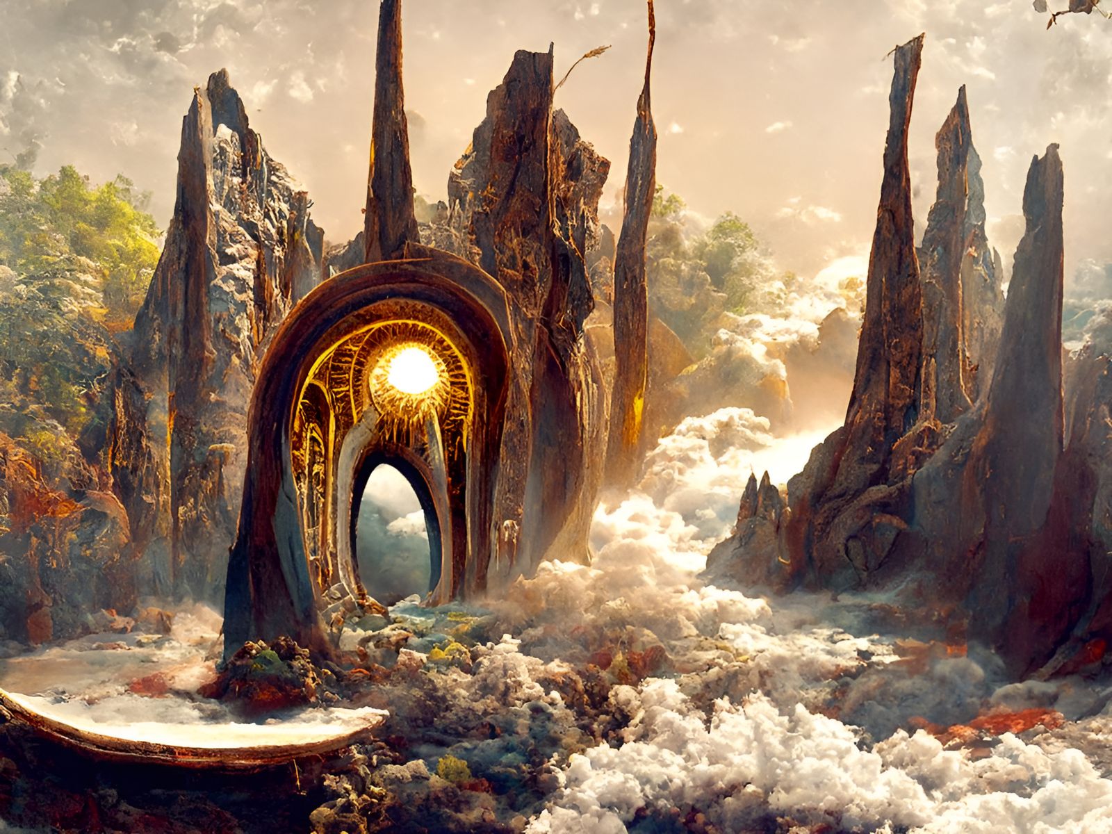 Stargate to a Mechanical Alien World