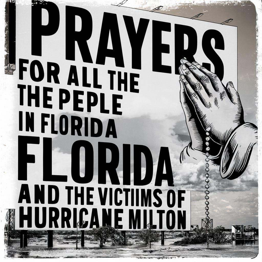 Billboard Prayers for Florida Hurricane Victims