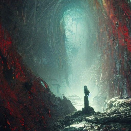 Adam and Eve: A Renaissance-Inspired Mythical Scene