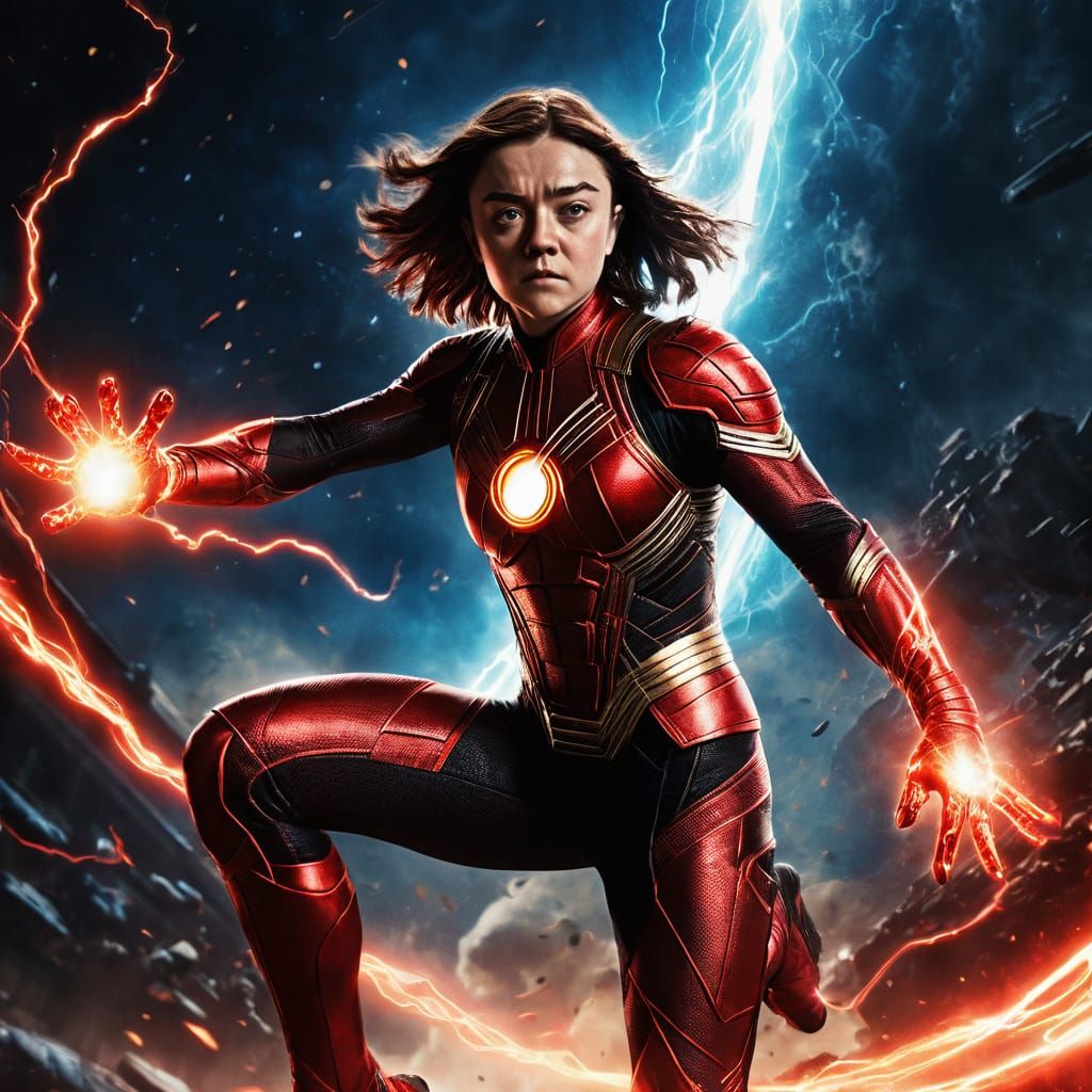 Maisie Williams as Red Lantern