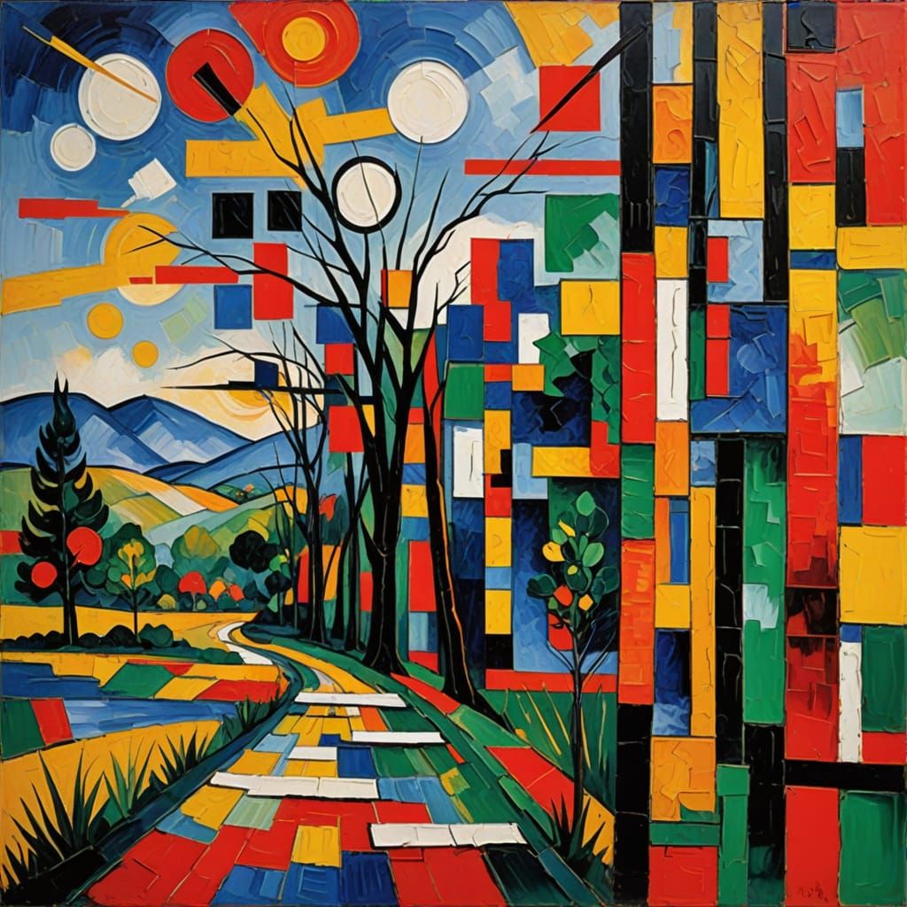 Eclectic Art: Impressionism, Expressionism, Constructivism F...