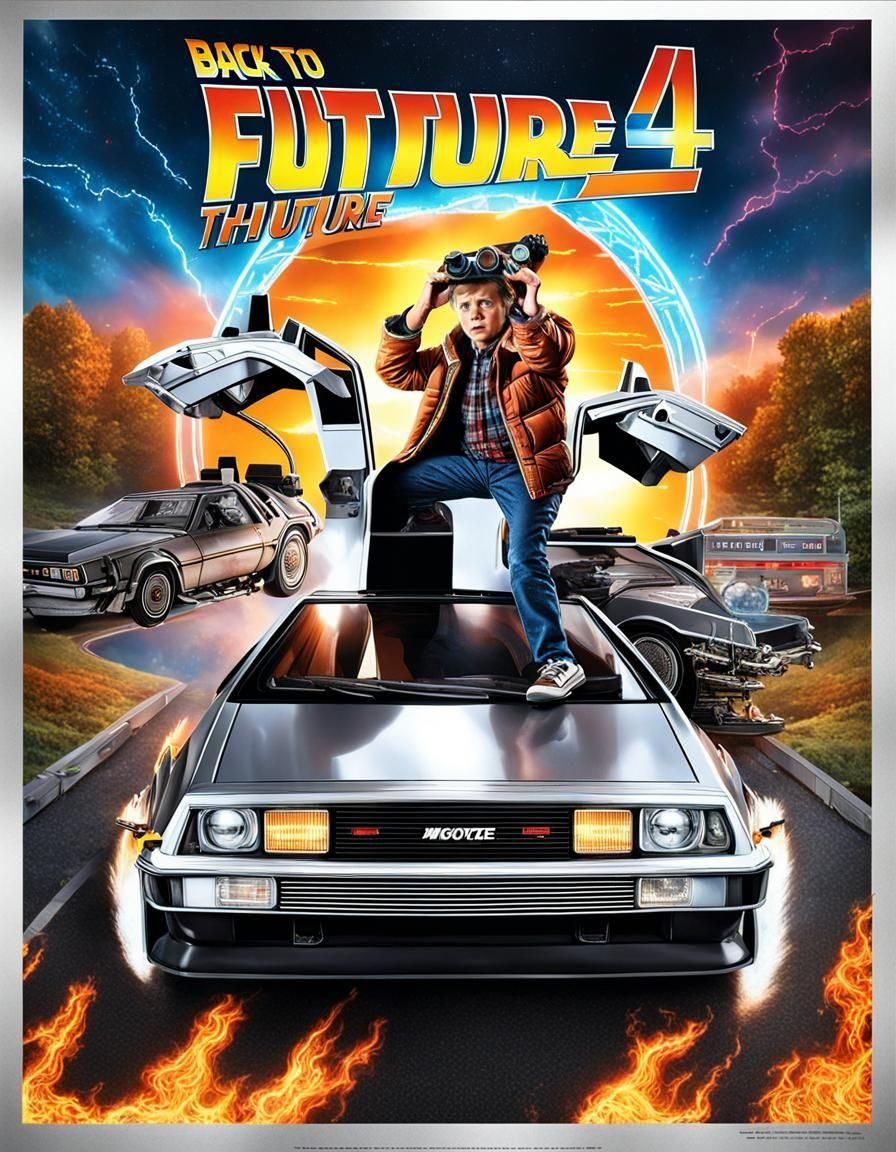 Back to the Future 4: Movie Poster Masterpiece