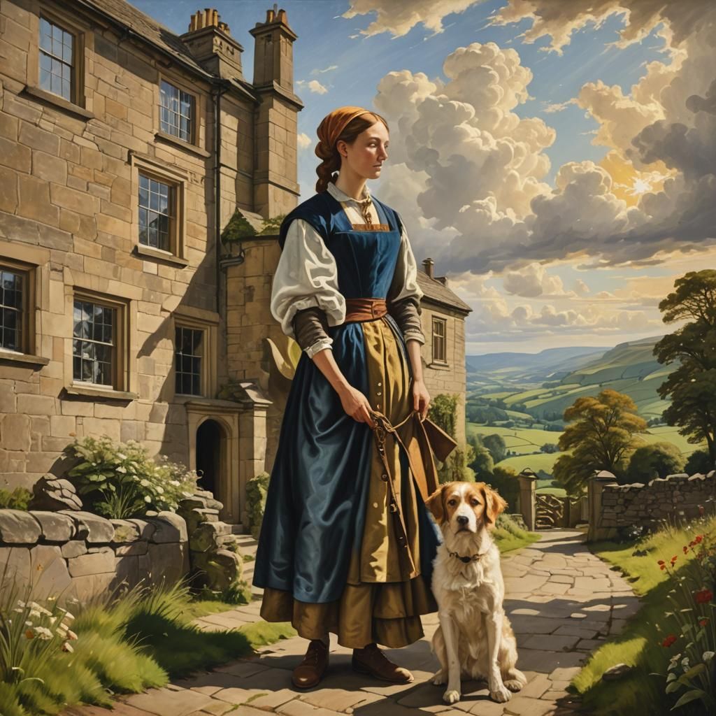 Renaissance Painting: Yorkshire Dales House