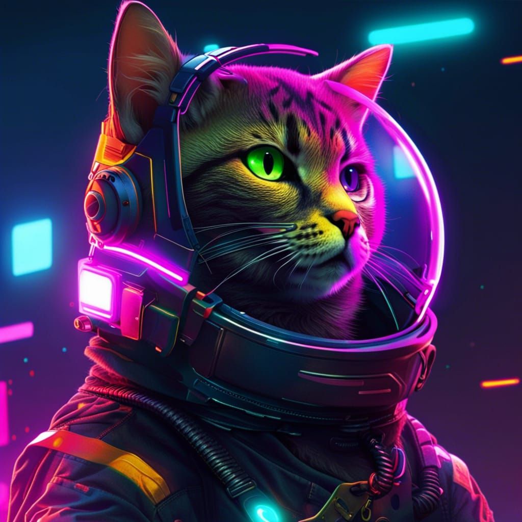 Kitty astronaut