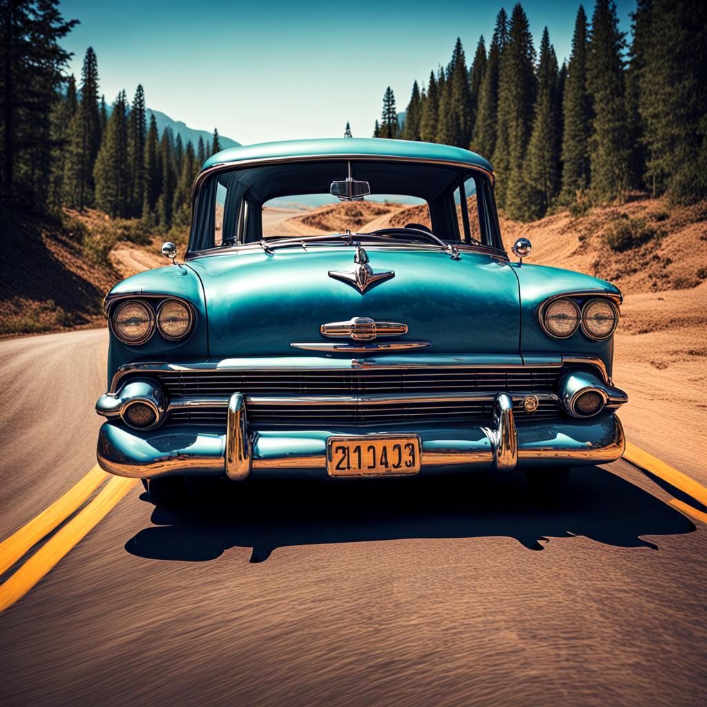 Winding Road to Horizon: A Digital Art Journey