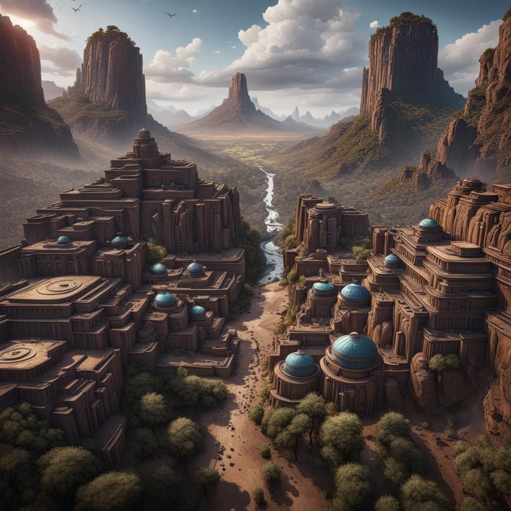 Fantastical Tigray Wakanda Concept Art
