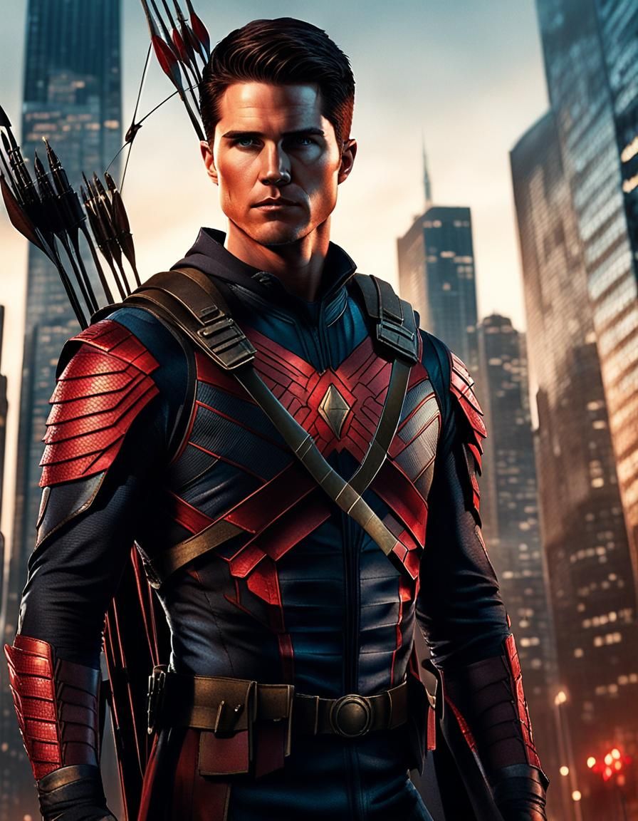 Redhawk Vigilante in Chicago: Cinematic Comic Book Art