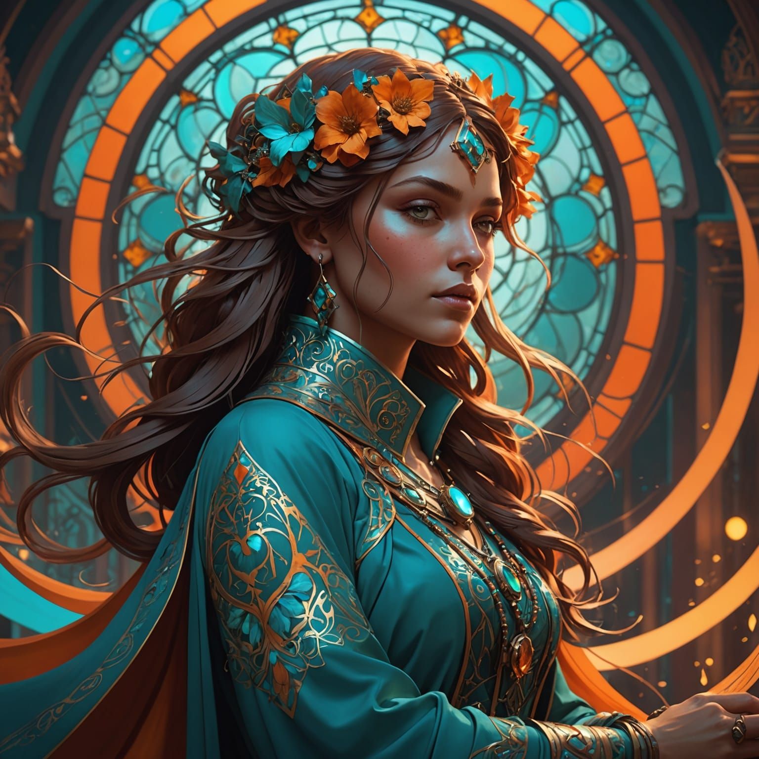 Soulful Whispers: Hyperdetailed Concept Art