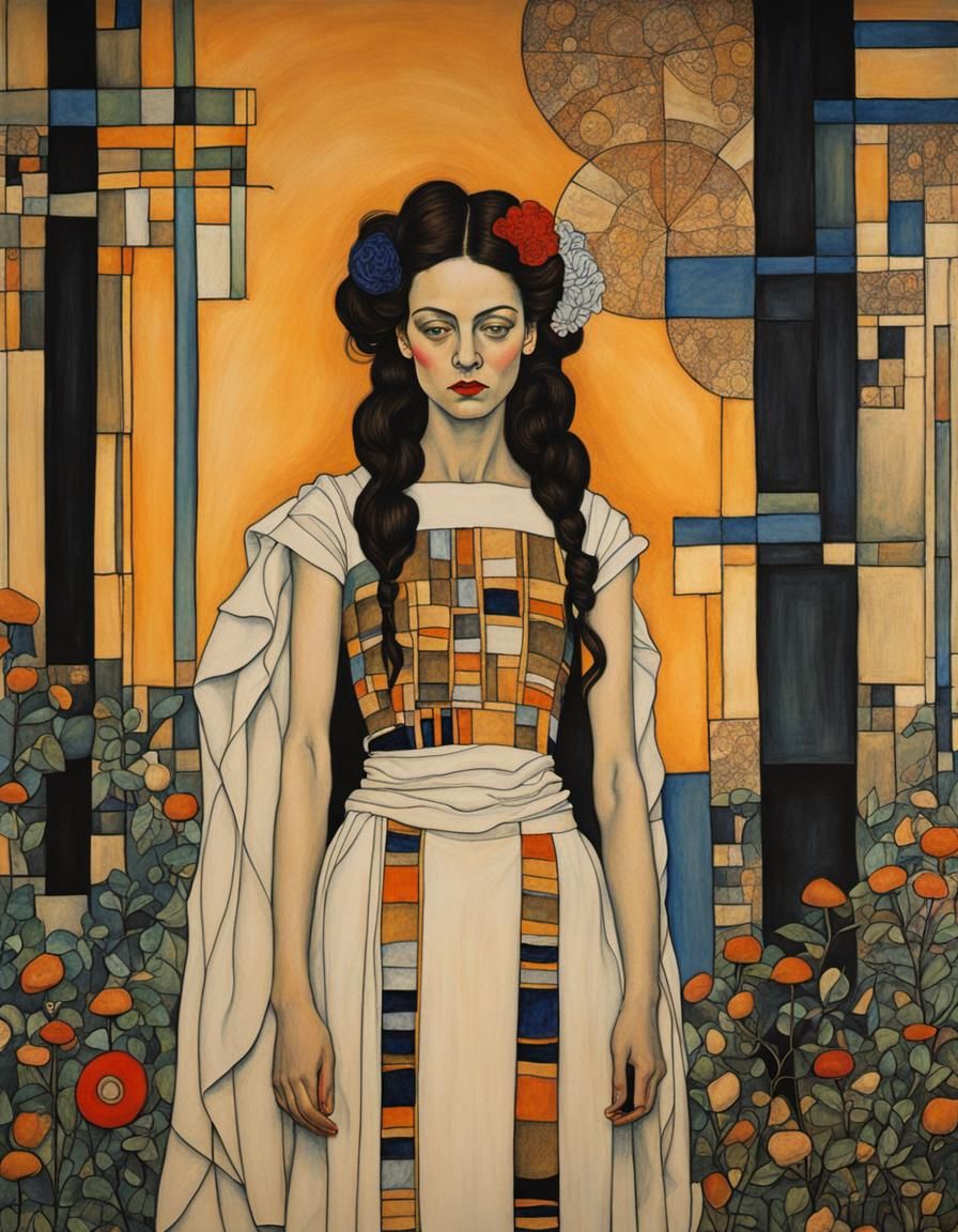 Organic Line Drawing in the Style of Modern Masters