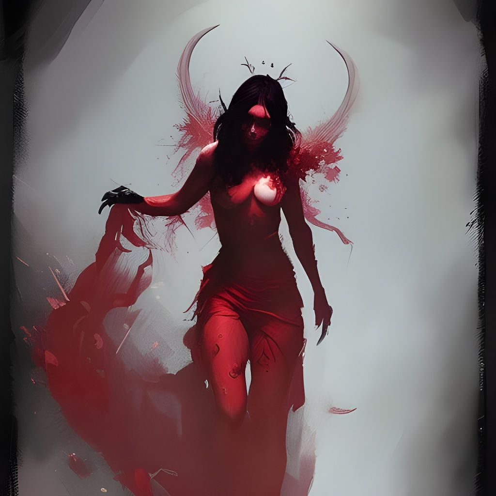 Sinister Flower Devil by Rutkowski