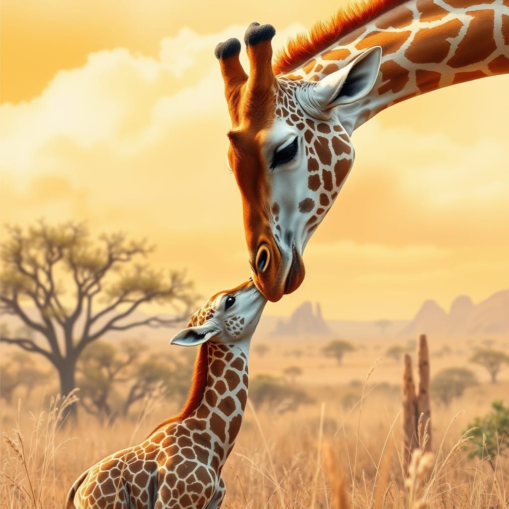 Expression of tenderness at great heights.