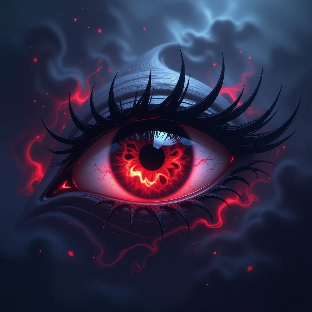 Eternal Mangekyou Sharingan Eye: Cosmic Power