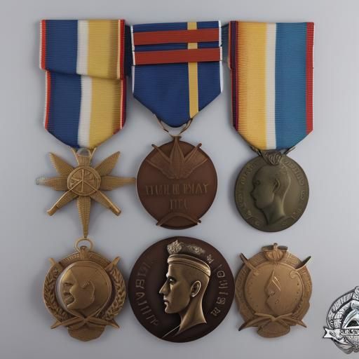 Collection of Military Medals and Decorations
