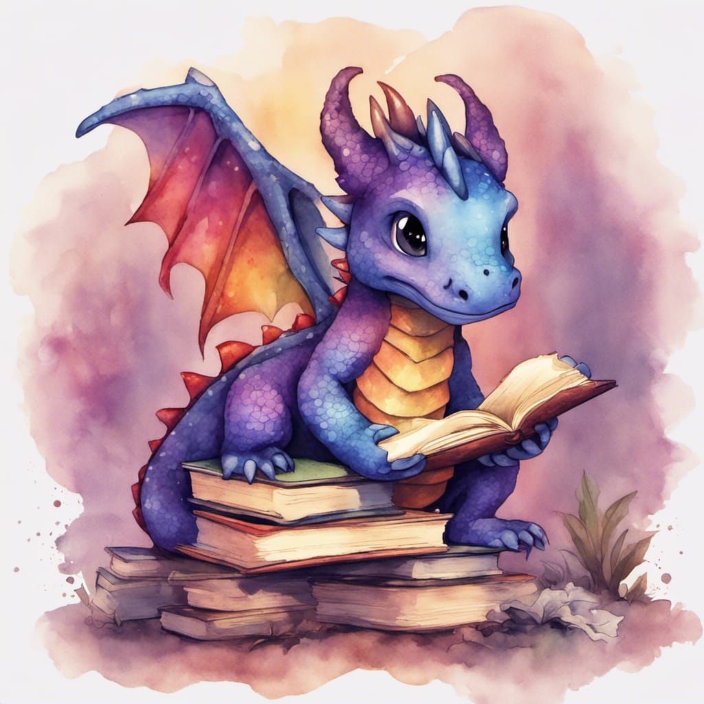 Book Dragon in training