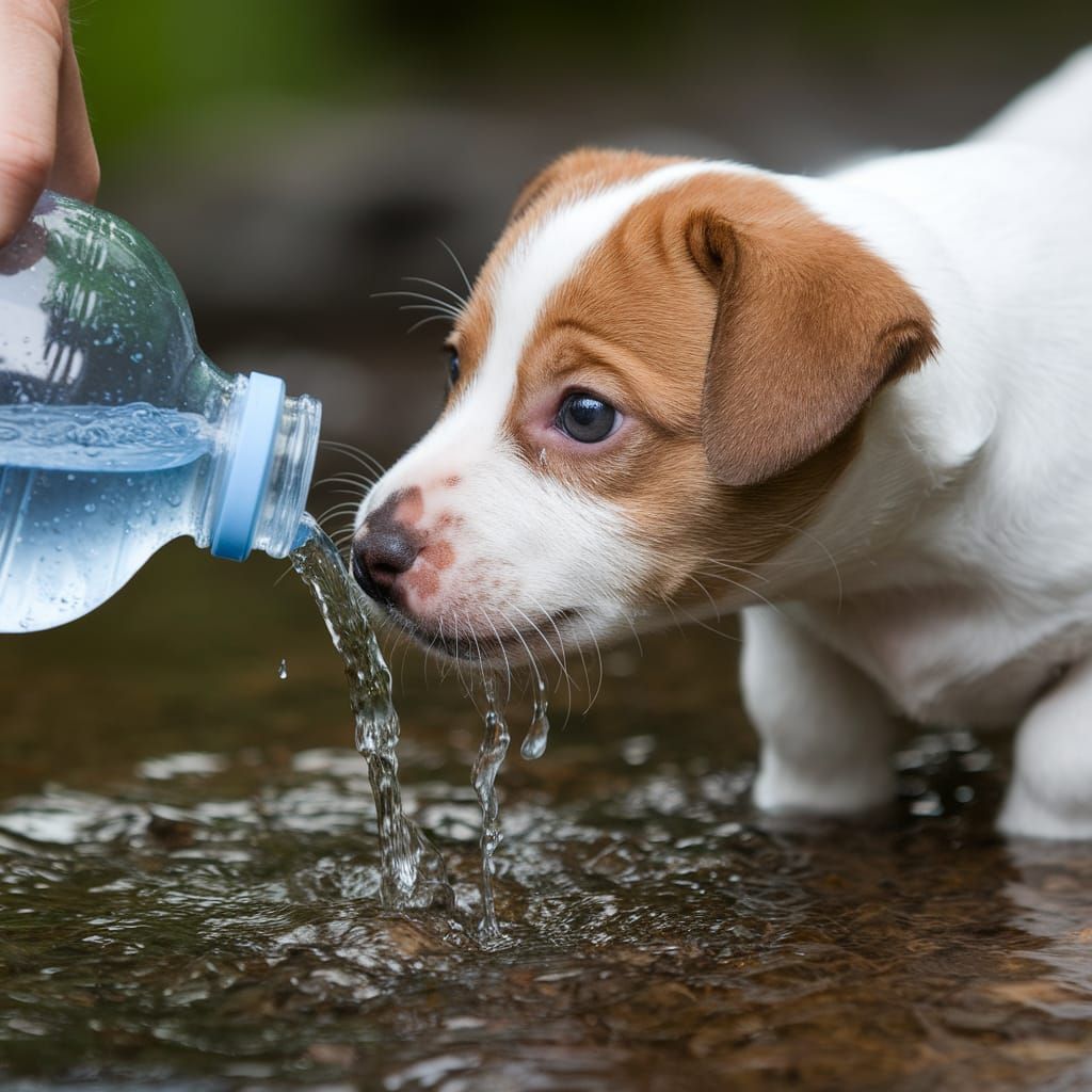 The image captures a heartwarming and vivid moment of compas...