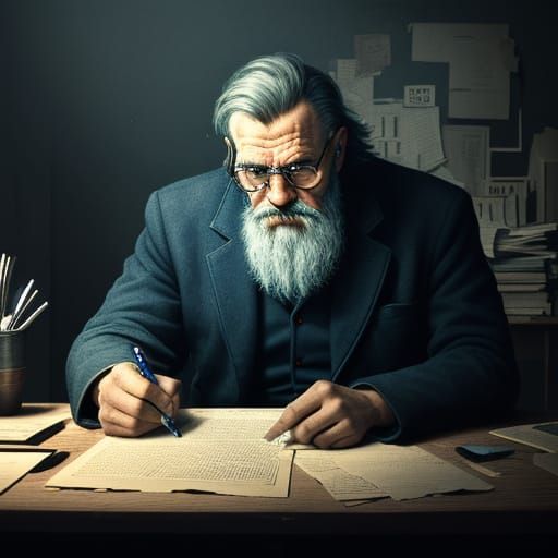 Gritty Dystopian Poet Rewrites Literature in a High Contrast...