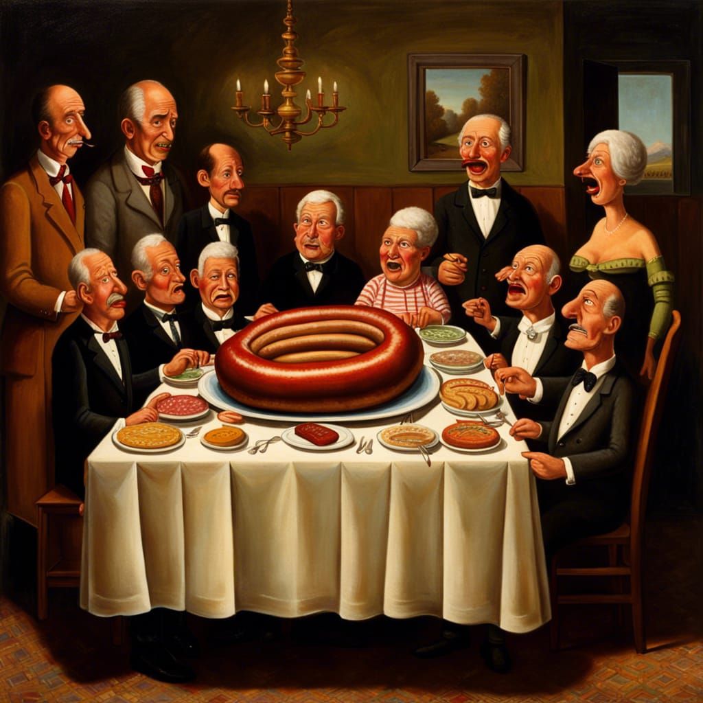 Bratwurst Feast: A Family's Hungry Challenge