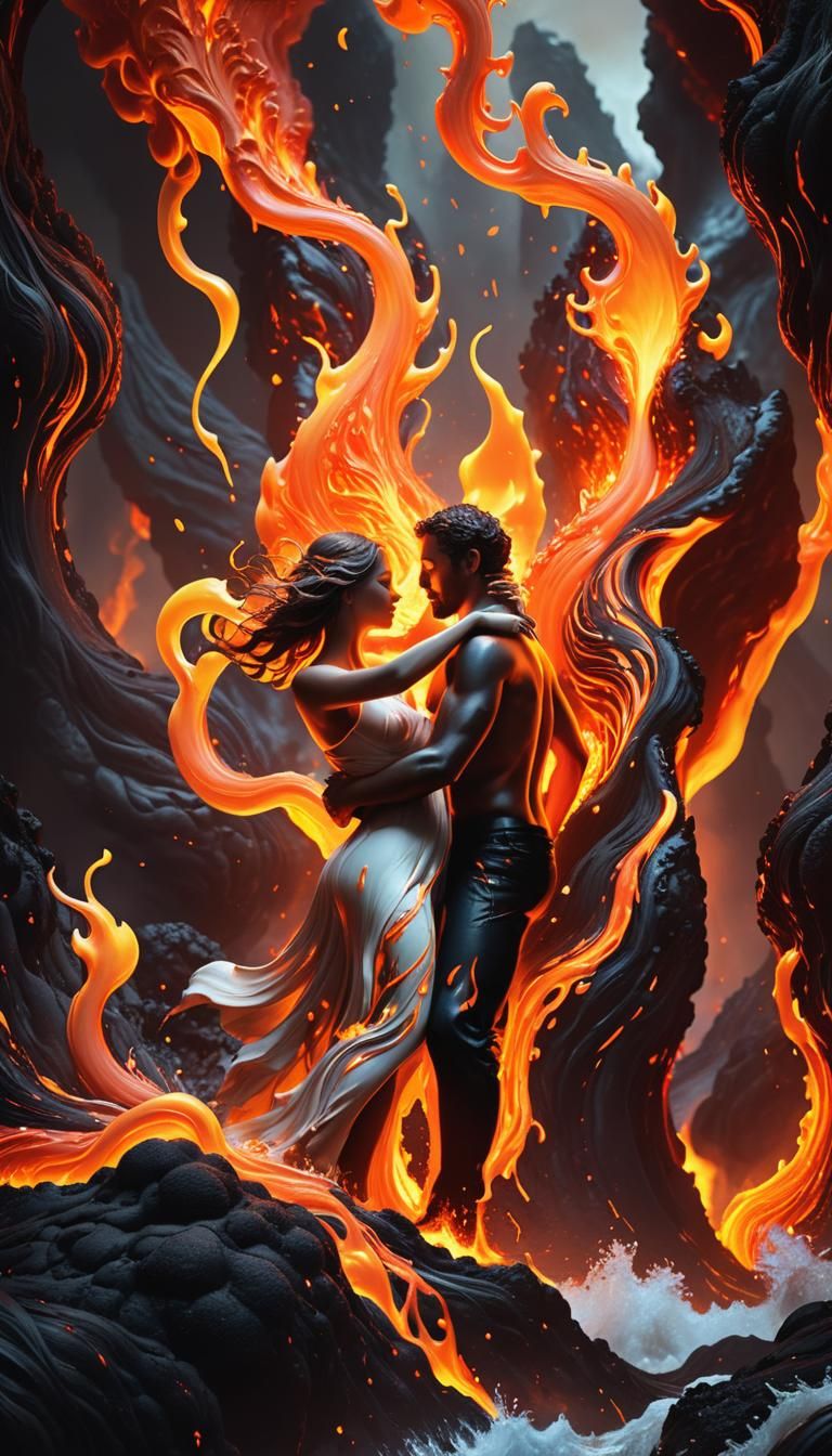 Fire Elementals Dance in a World of Lava